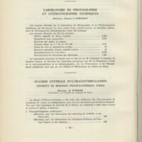 Rapport CNRS 1957-1958