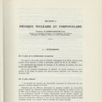 Rapport CNRS 1967