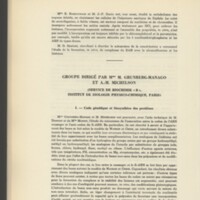 Rapport CNRS 1963-1964