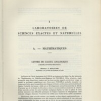 Rapport CNRS 1964-1965