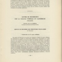 Rapport CNRS 1962-1963