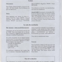 Bulletin de l'Association des anciens et des amis du CNRS n°29