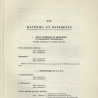 Rapport CNRS 1964-1965