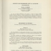 Rapport CNRS 1963-1964