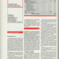 Rapport CNRS 1981-1982