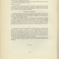 Rapport CNRS 1958-1959