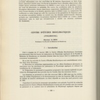 Rapport CNRS 1962-1963