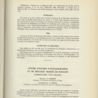 Rapport CNRS 1958-1959