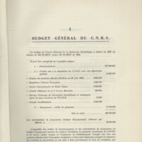 Rapport CNRS 1964-1965