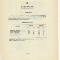 Rapport CNRS 1960-1961