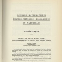 Rapport CNRS 1958-1959