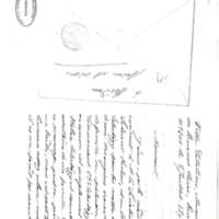 Lettre de Raymond de Ginestou [?] à Émile Zola du 8 juillet 1898