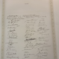 Signatures des membres de la Bourse - 1