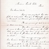 Lettre de E. Bernheim à Émile Zola du 5 janvier 1898