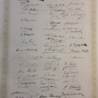 Signatures des ouvriers, employés et commerçants dans l’Industrie du diamant - 3