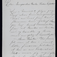 Lettre de Christian Grauskov à Émile Zola du 25 janvier 1898