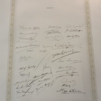 Signatures des membres du Barreau - 1