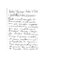 Lettre de Alvaro Botelho à Émile Zola du 23 février 1898