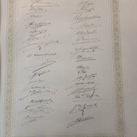 Signatures du Personnel enseignant et des étudiants - 6