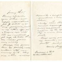Lettre à Émile Zola du 3 mars 1898
