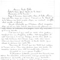 Lettre de J. Boriat à Émile Zola du 7 juin 1899