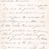 Lettre de G. Bellosio-Fasola à Émile Zola du 16 avril 1898