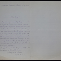 Lettre de Olof L. Sjostrom à Émile Zola du 22 février 1898