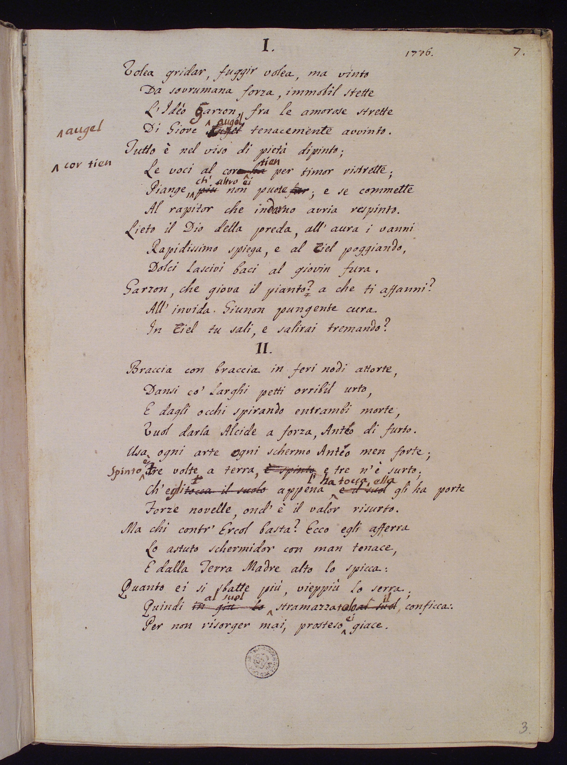 Firenze, BML, Alfieri 1, c. 003r