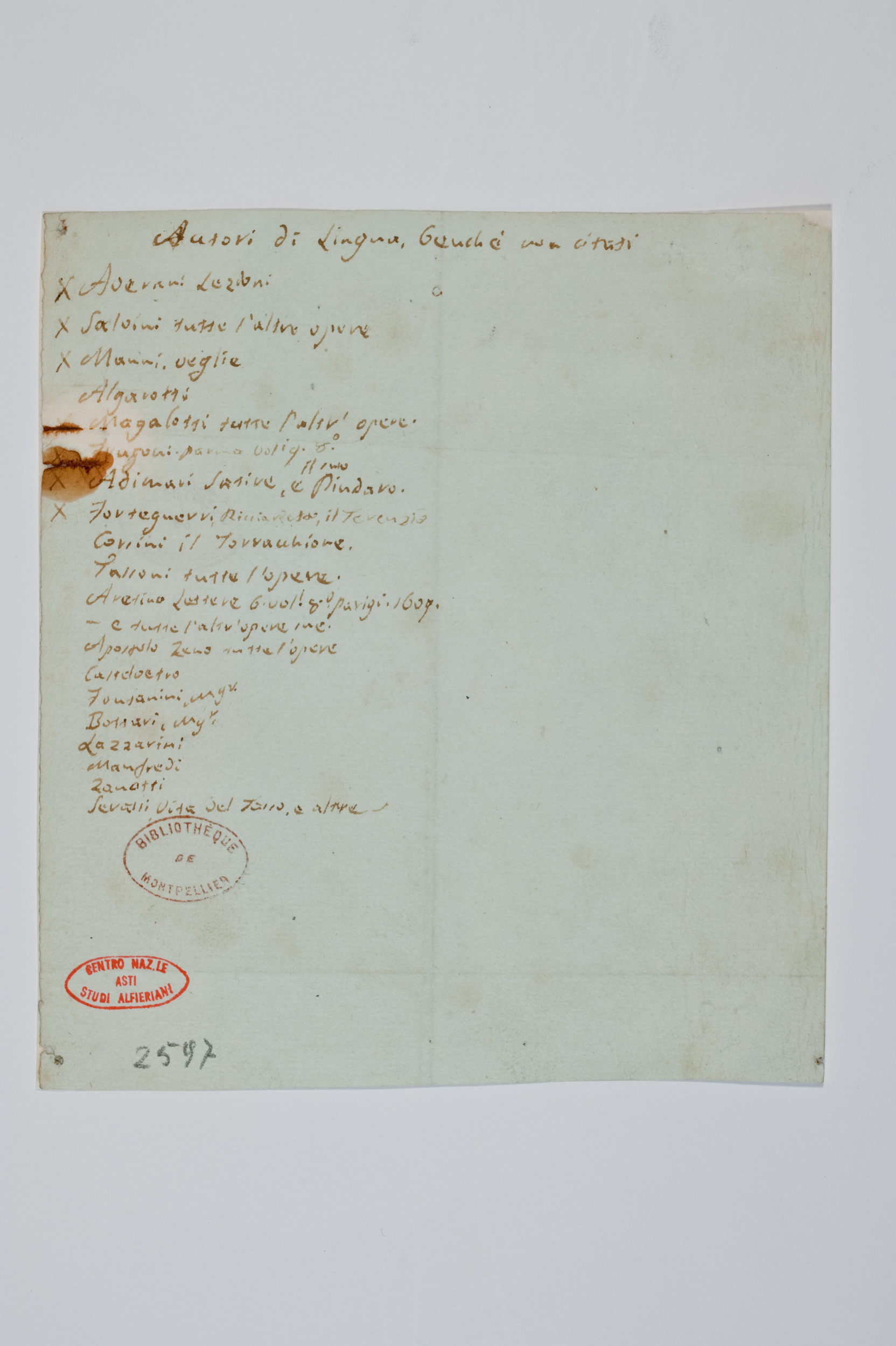 Asti, FCSA, 05-054, c. 1r Asti, FCSA, 05-054, c. 1r