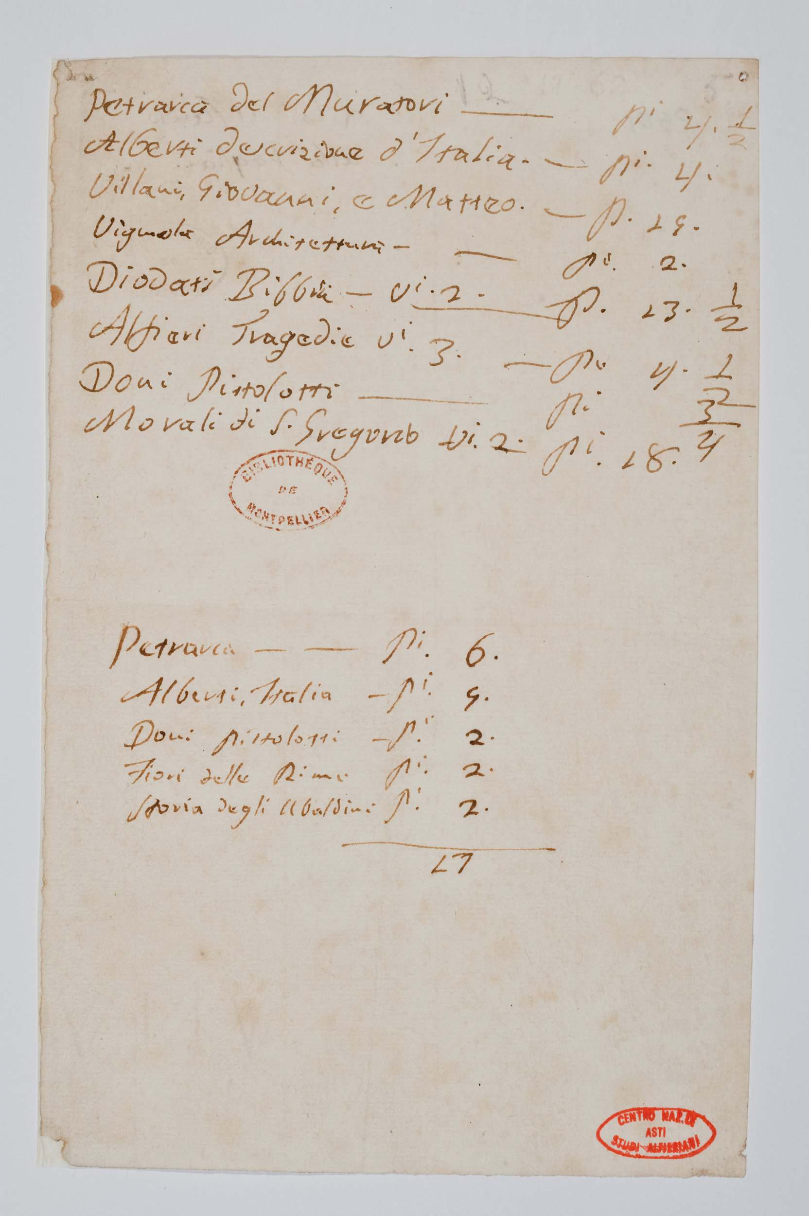 Asti, FCSA, 05-058, c. 1r Asti, FCSA, 05-058, c. 1r