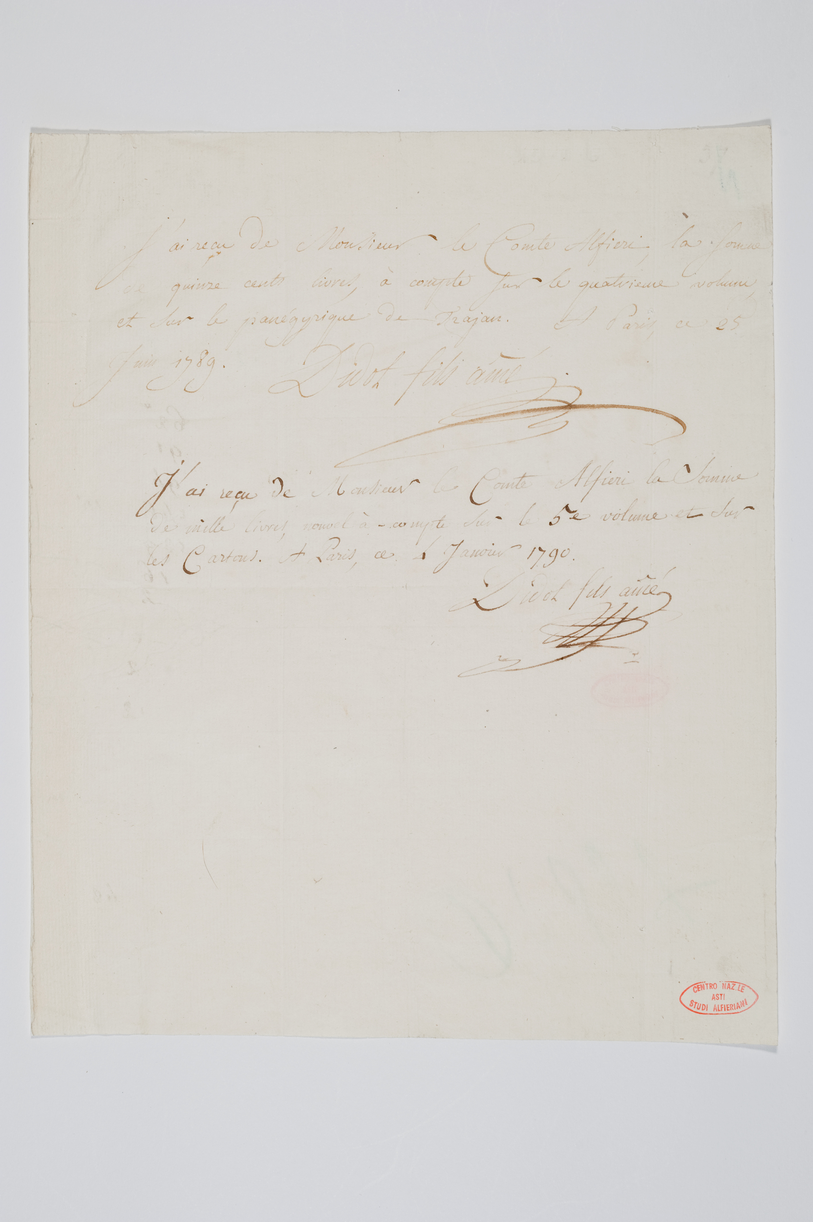 Asti, FCSA, 03-028, c. 1r Asti, FCSA, 03-028, c. 1r