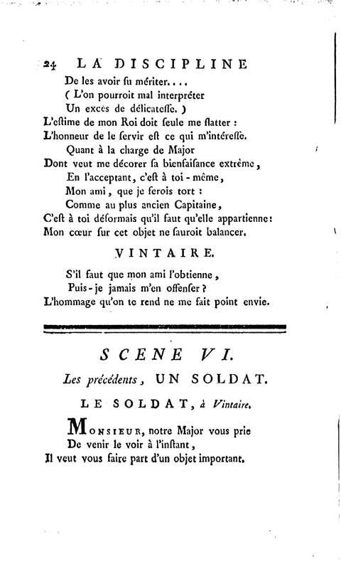Discipline militaire du Nord (La), drame en quatre actes, en vers libres Discipline militaire du Nord (La), drame en quatre actes, en vers libres