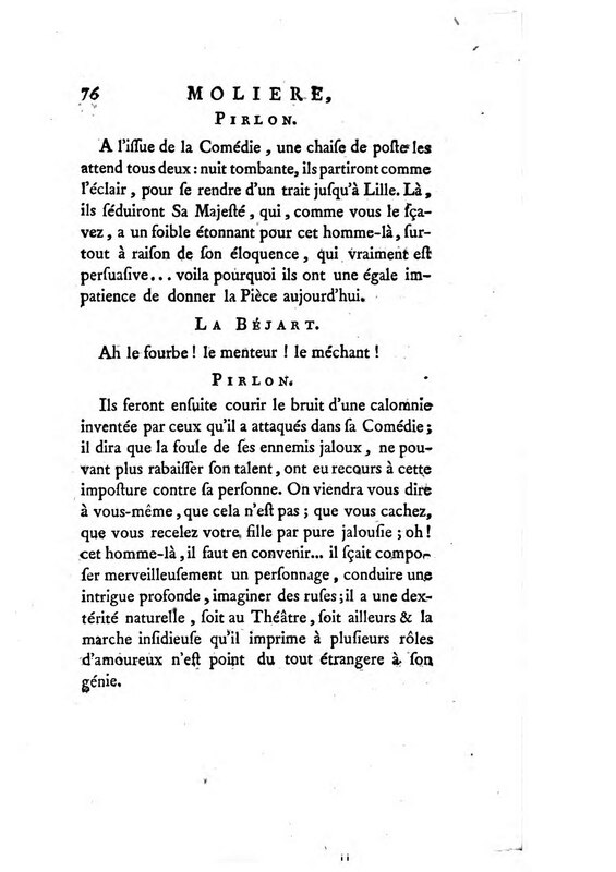 Molière, drame en cinq actes en prose; imité de Goldoni