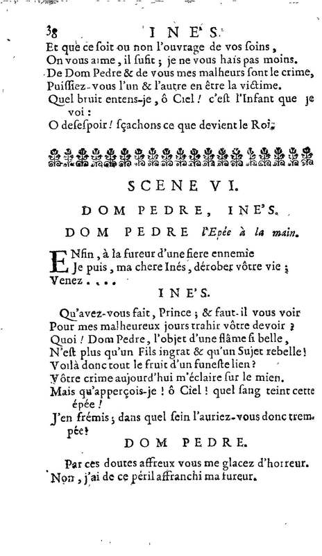 Inès de Castro, tragédie Inès de Castro, tragédie