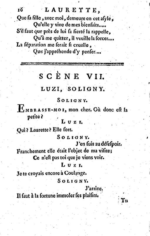 Laurette, comédie en trois actes et en vers, tirée des Contes de M. Marmontel Laurette, comédie en trois actes et en vers, tirée des Contes de M. Marmontel