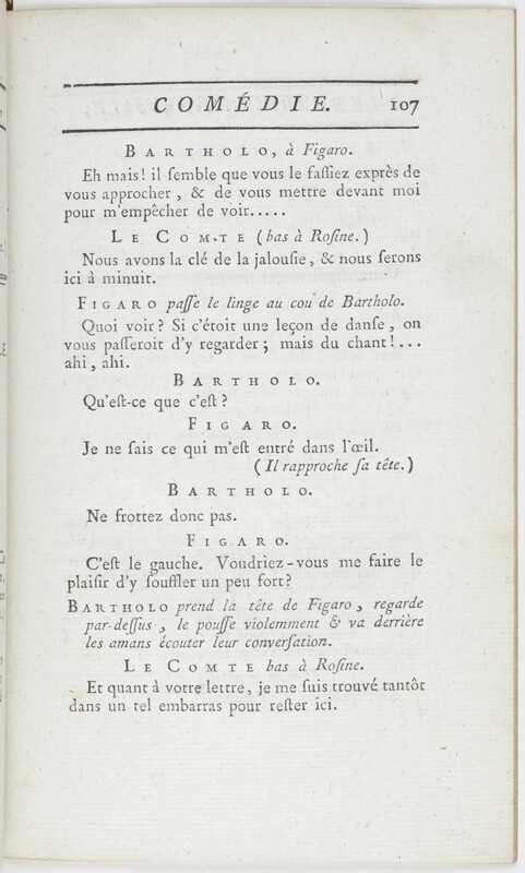 Barbier de Séville, ou La précaution inutile (Le), comédie en quatre actes