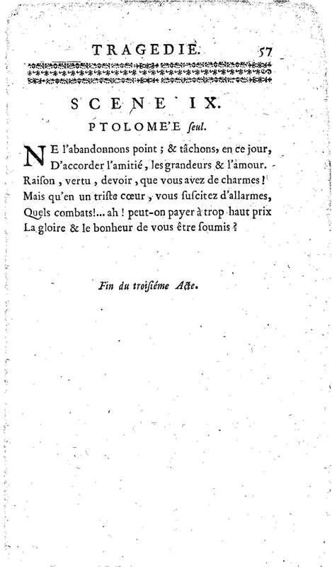 Téglis, tragédie représentée pour la première fois par les Comédiens ordinaires du Roi, le 19 septembre 1735 Téglis, tragédie représentée pour la première fois par les Comédiens ordinaires du Roi, le 19 septembre 1735