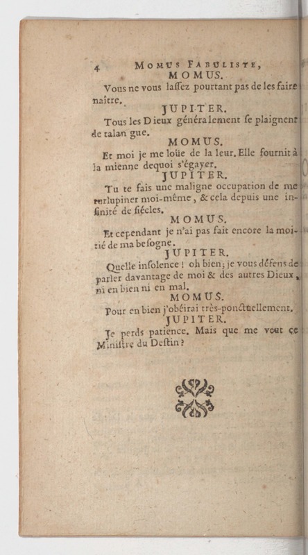 Momus fabuliste, ou les Noces de Vulcain, comédie