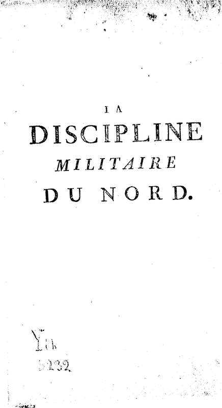 Discipline militaire du Nord (La), drame en quatre actes, en vers libres