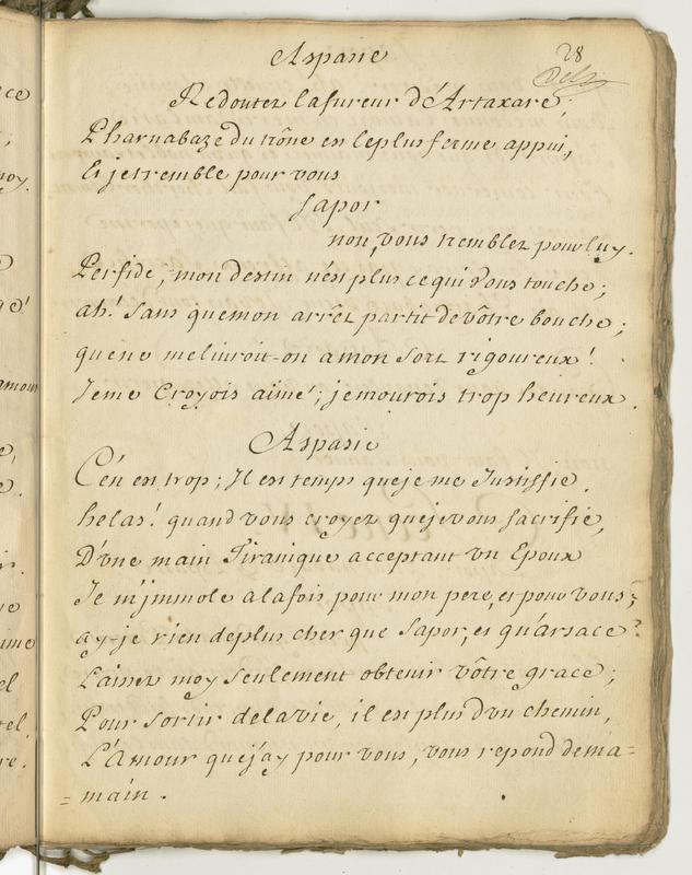 Artaxare, tragédie en cing actes et en vers Artaxare, tragédie en cing actes et en vers