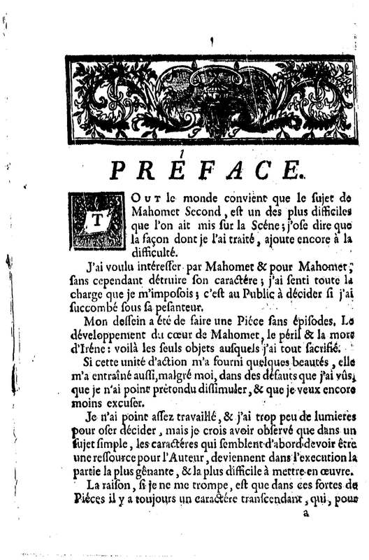 Mahomet second, tragédie, par M. de La Noue Mahomet second, tragédie, par M. de La Noue