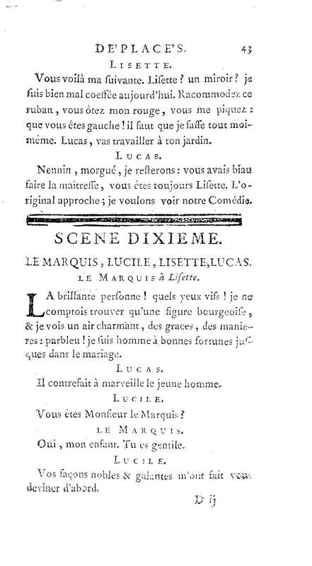Acteurs déplacés ou l'Amant comedien (Les). Comedie en un acte. Avec un prologue & un divertissement. Représentée pour la premiere fois par les Comédiens ordinaires du Roi, le 14 octobre 1735… Acteurs déplacés ou l'Amant comedien (Les). Comedie en un acte. Avec un prologue & un divertissement. Représentée pour la premiere fois par les Comédiens ordinaires du Roi, le 14 octobre 1735…