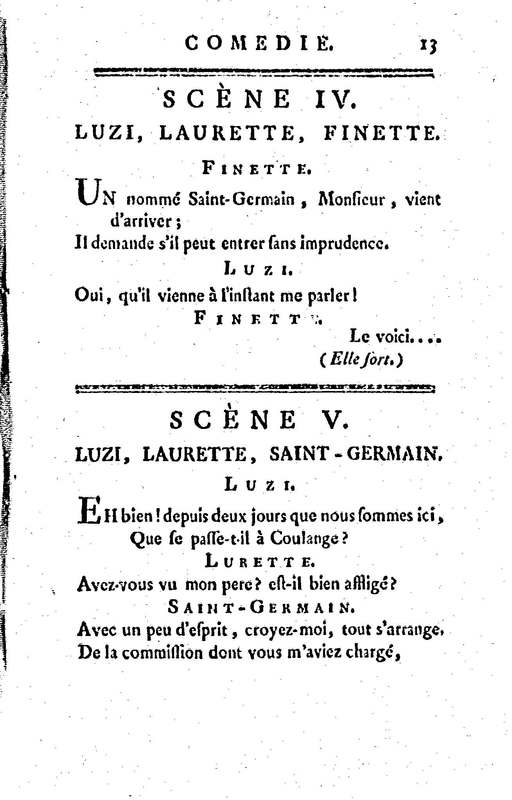 Laurette, comédie en trois actes et en vers, tirée des Contes de M. Marmontel Laurette, comédie en trois actes et en vers, tirée des Contes de M. Marmontel