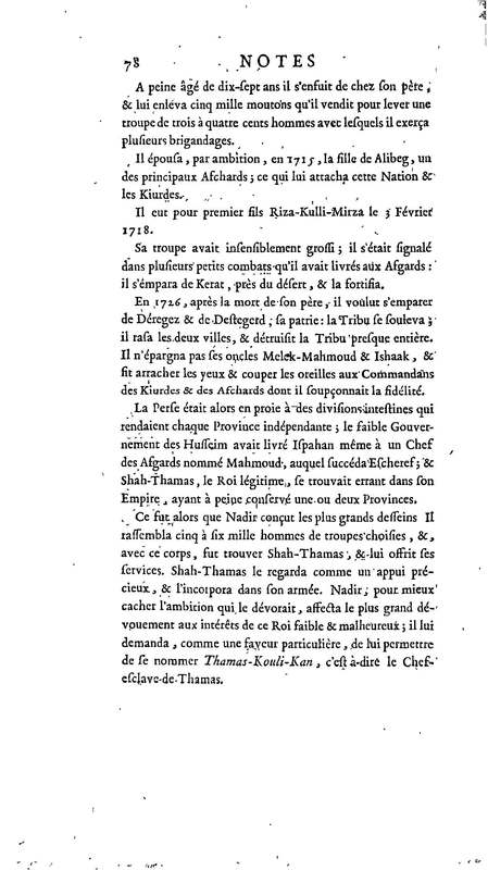 Nadir, ou Thamas-Kouli-Kan : tragédie, par M. D. B. Représentée pour la première fois, sur le Théâtre de la Nation, le 31 août 1780 Nadir, ou Thamas-Kouli-Kan : tragédie, par M. D. B. Représentée pour la première fois, sur le Théâtre de la Nation, le 31 août 1780