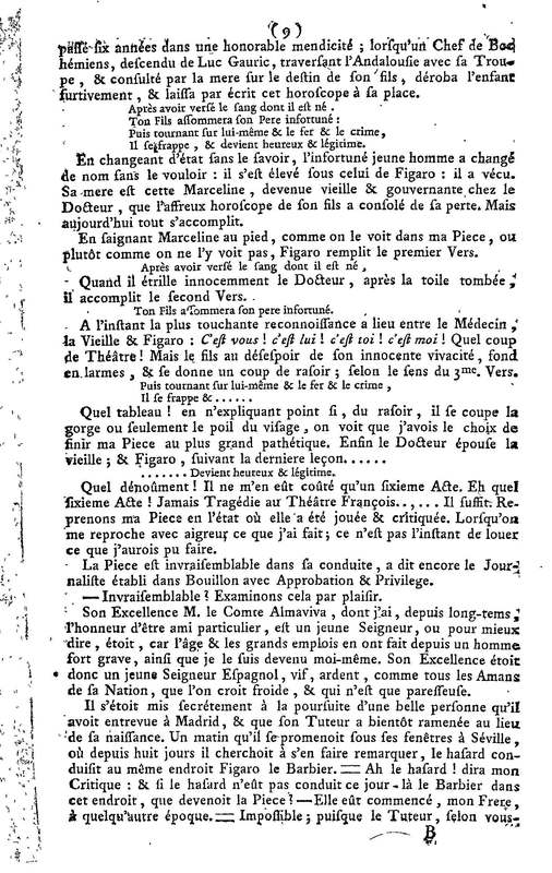 Barbier de Séville, ou la Précaution inutile (Le), comédie en quatre actes, par M. de Beaumarchais, représentée sur le théâtre de la Comédie Française le 23 février 1775 (avec une Lettre modérée sur la chute et la critique du Barbier de Séville) Barbier de Séville, ou la Précaution inutile (Le), comédie en quatre actes, par M. de Beaumarchais, représentée sur le théâtre de la Comédie Française le 23 février 1775 (avec une Lettre modérée sur la chute et la critique du Barbier de Séville)