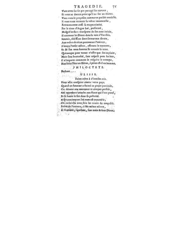 Philoctete, tragedie, par M. de Chateaubrun, de l'Académie françoise Philoctete, tragedie, par M. de Chateaubrun, de l'Académie françoise