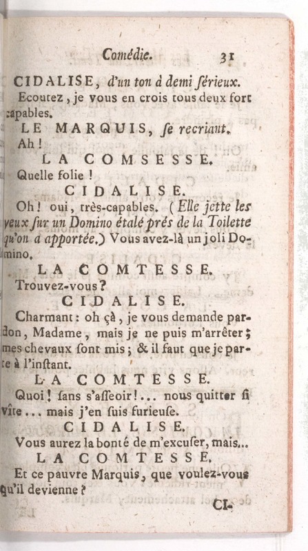 Mœurs du tems (Les), comédie en un acte Mœurs du tems (Les), comédie en un acte