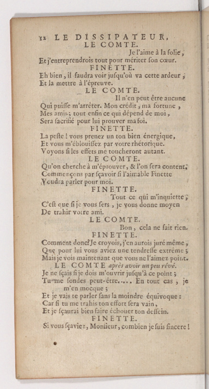 Dissipateur, ou l'Honneste Friponne (Le), comédie