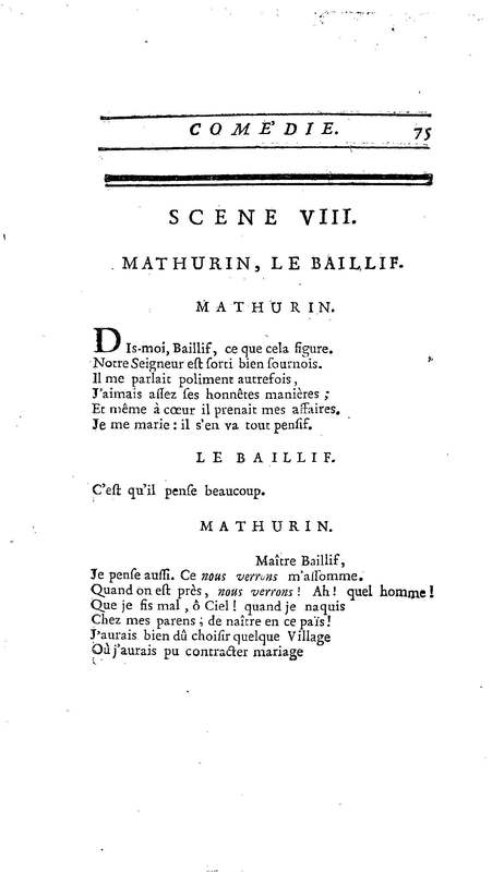 Droit du Seigneur (Le),comédie en vers par M. de Voltaire. Représentée pour la première fois, sous le titre de L'Écueil du sage, par les Comédiens françois ordinaires du Roi, le 18 janvier 1762,