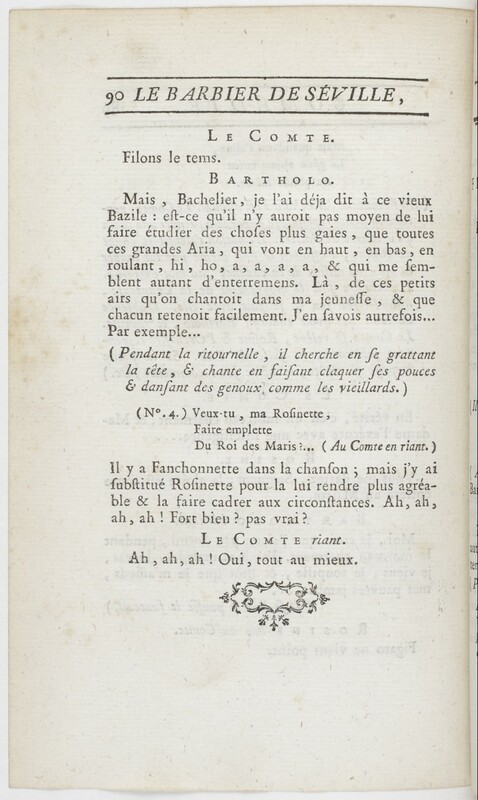 Barbier de Séville, ou La précaution inutile (Le), comédie en quatre actes
